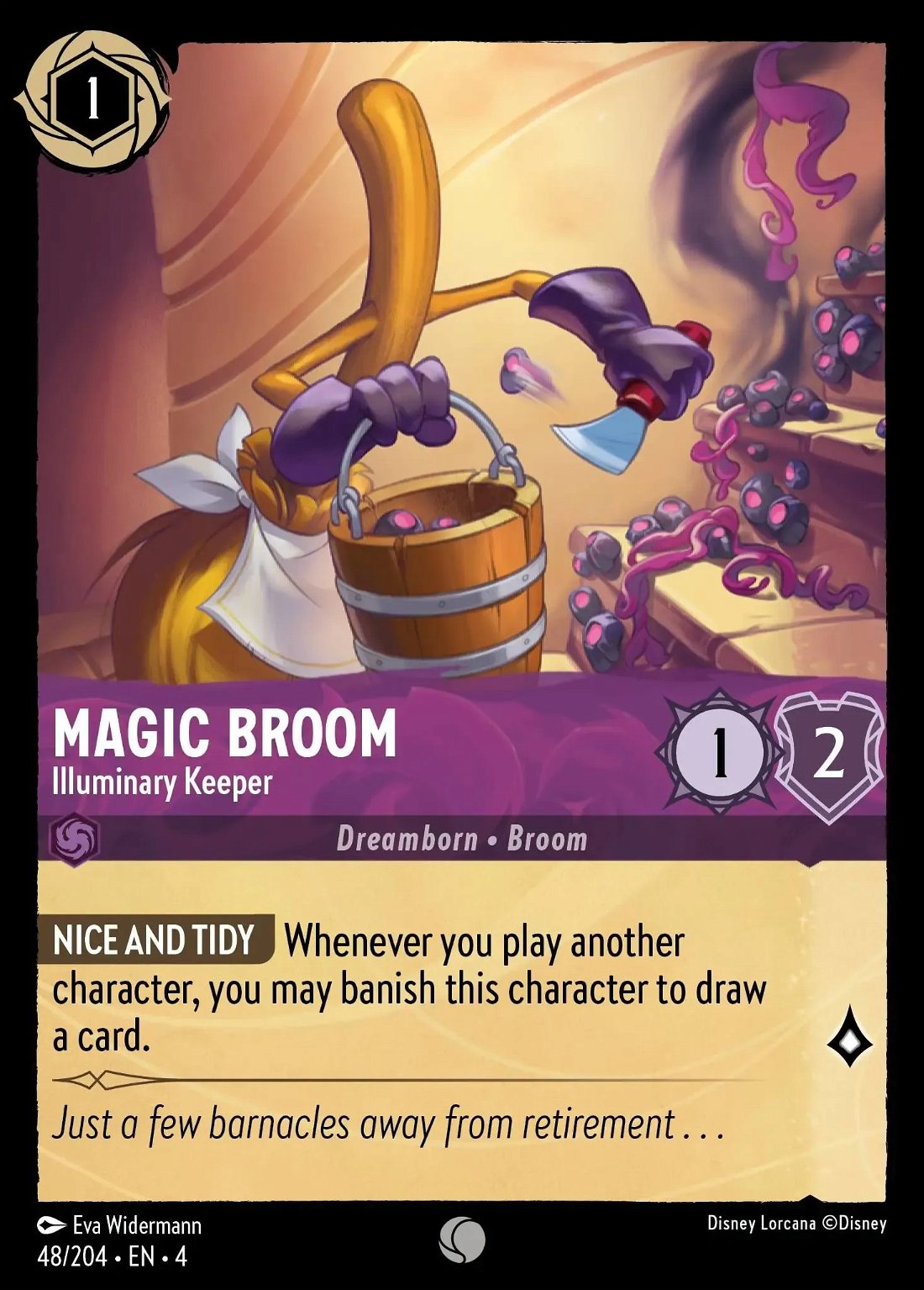 Magic Broom - Illuminary Keeper Crop image Wallpaper
