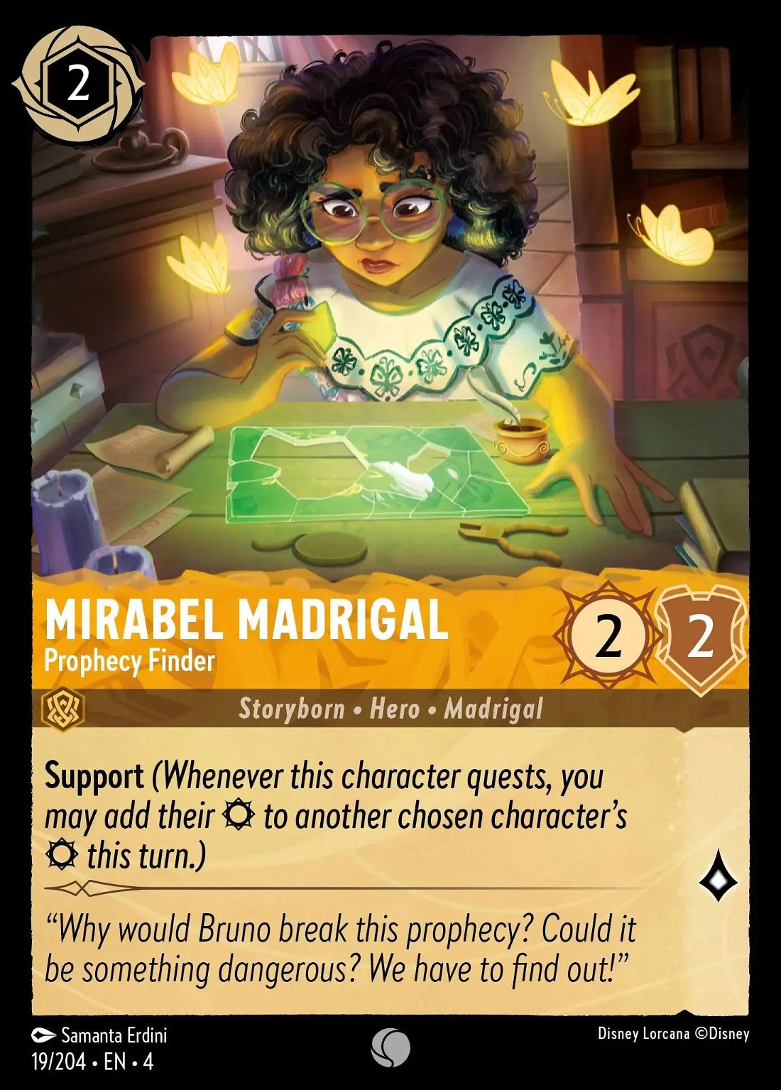 Mirabel Madrigal - Prophecy Finder Crop image Wallpaper