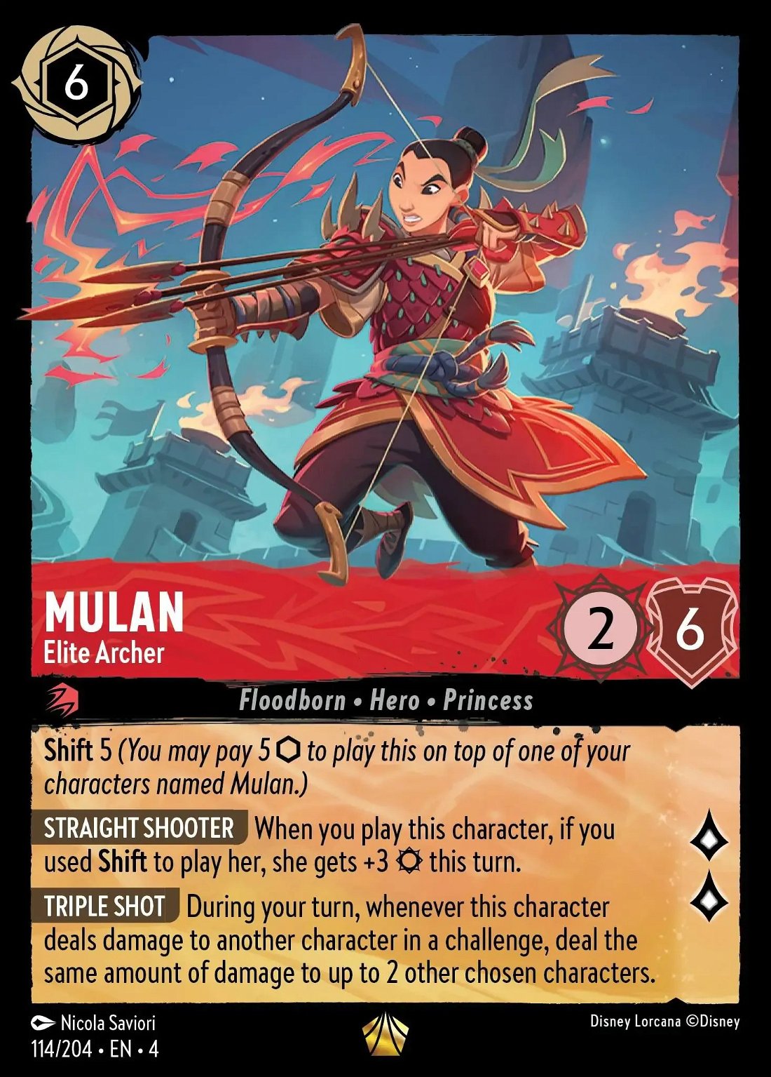 Mulan - Elite Archer Crop image Wallpaper