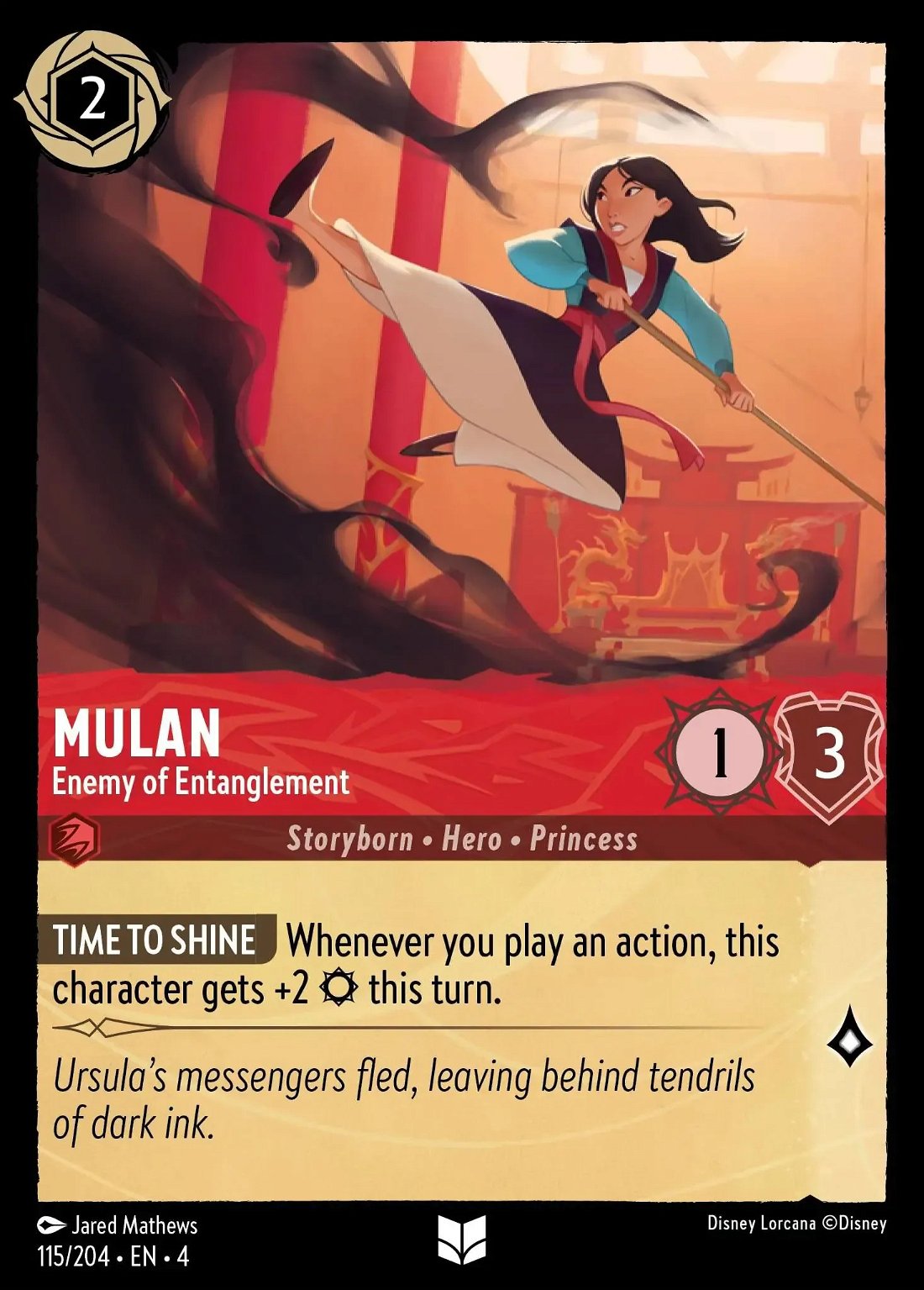 Mulan - Enemy of Entanglement Crop image Wallpaper