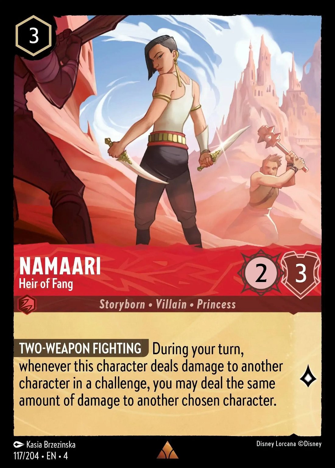 Namaari - Heir of Fang Crop image Wallpaper