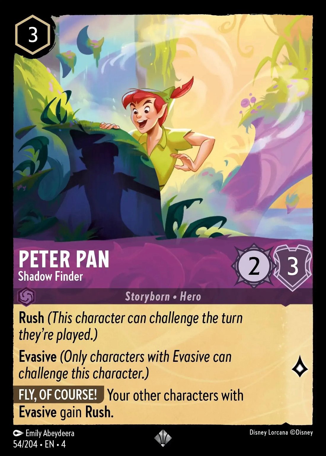 Peter Pan - Shadow Finder Crop image Wallpaper