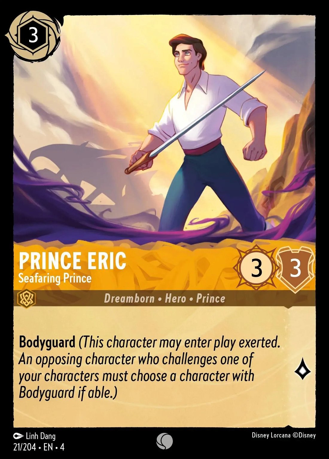 Prince Eric - Seafaring Prince Crop image Wallpaper