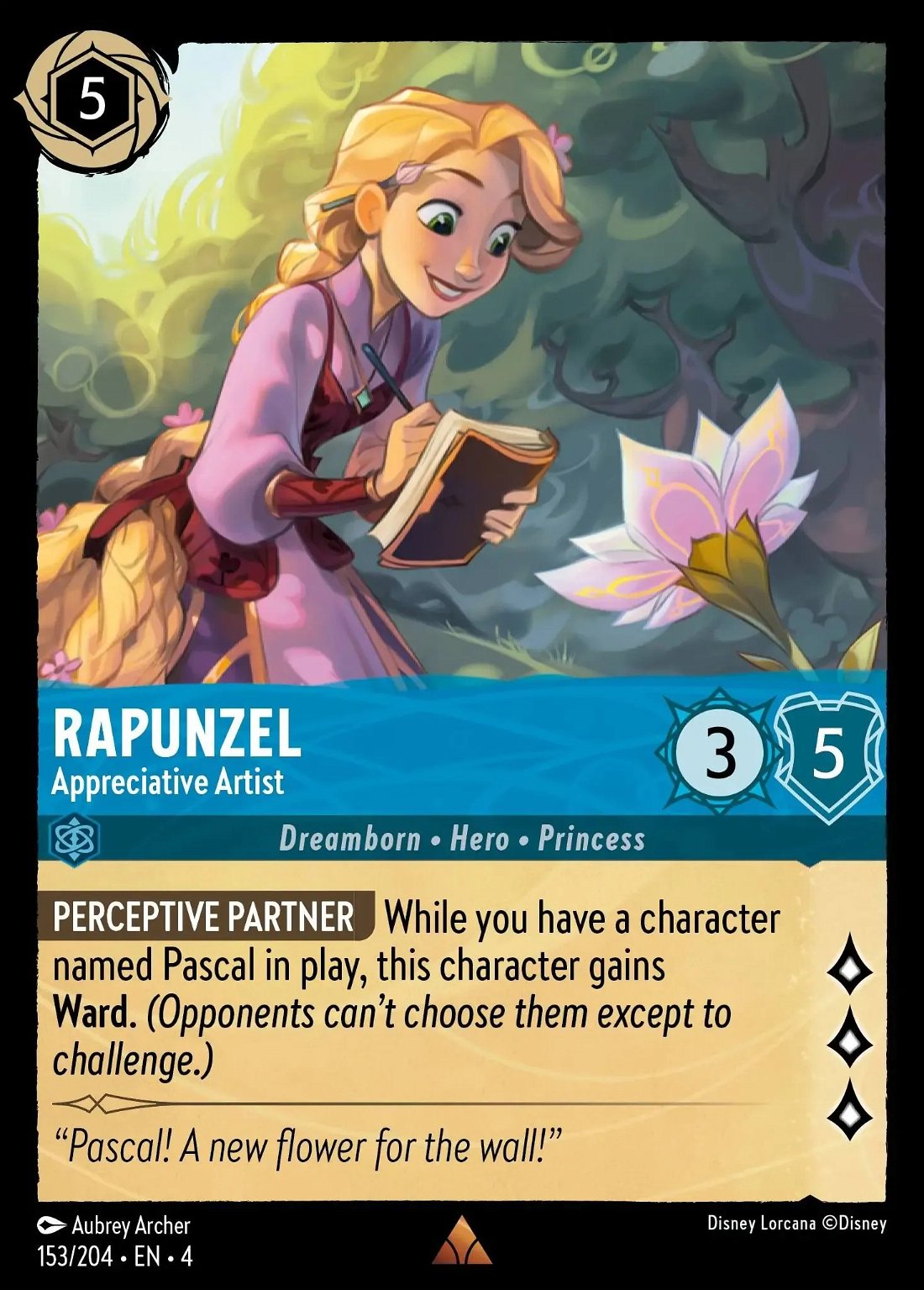 Rapunzel - Appreciative Artist Crop image Wallpaper