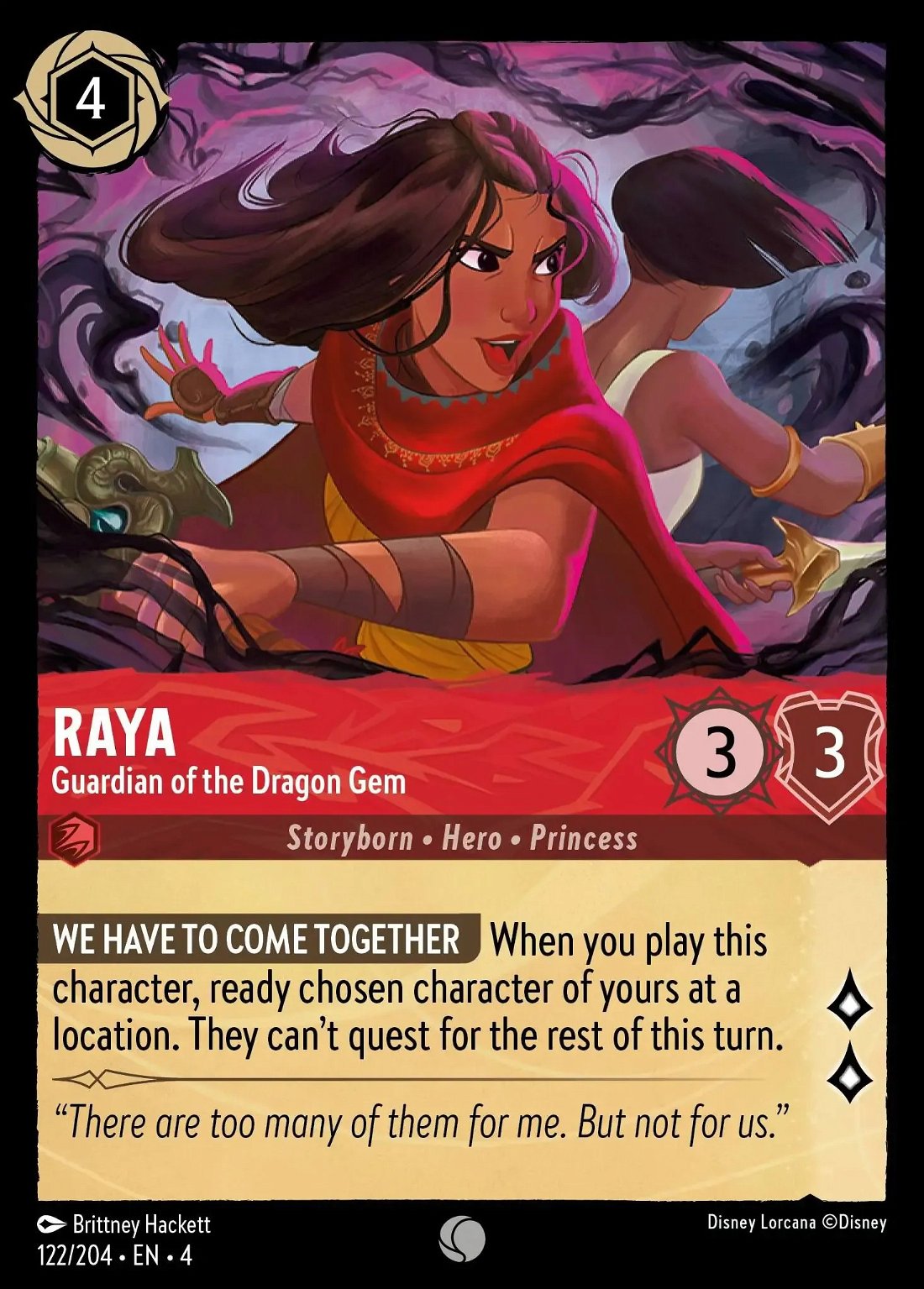 Raya - Guardian of the Dragon Gem Crop image Wallpaper