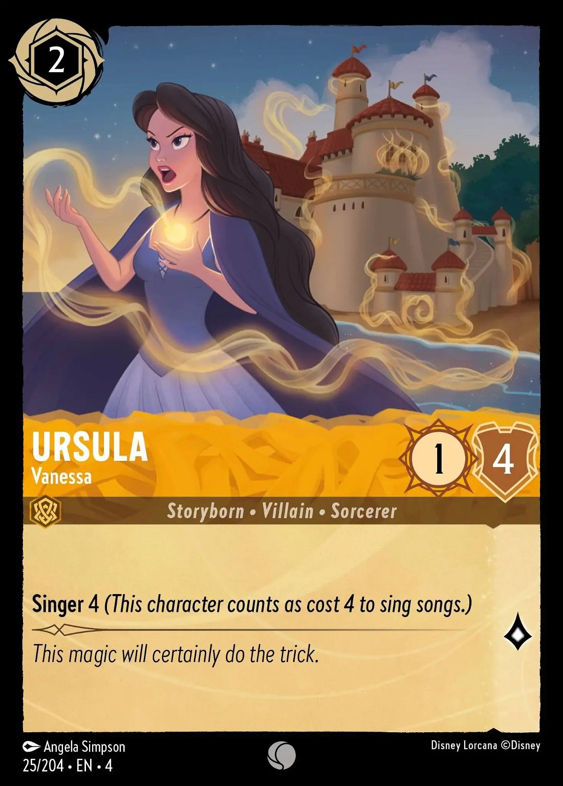 Ursula - Vanessa Crop image Wallpaper
