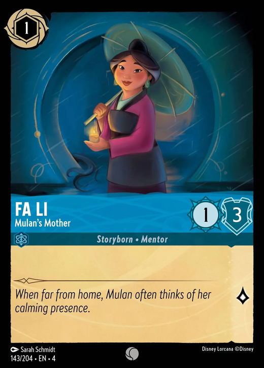 Fa Li - Mulan's Mother Full hd image