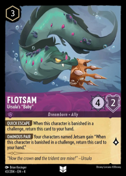 Flotsam - Ursula's "Baby"