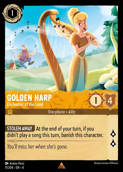 Golden Harp - Enchanter of the Land Full hd image