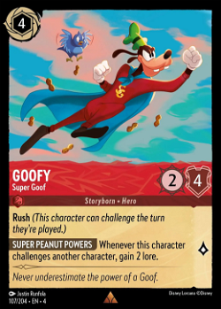 Goofy - Super Goof
Pateta - Super Goof