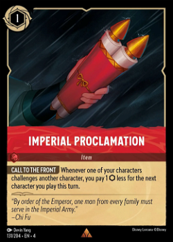 Imperial Proclamation image