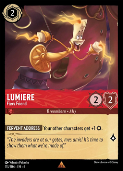Lumiere - Fiery Friend