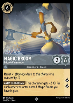 Escoba mágica - Comandante de brigada
