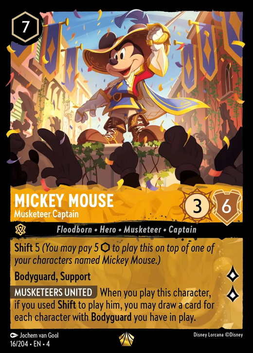 Mickey Mouse - Musketeer Captain Full hd image