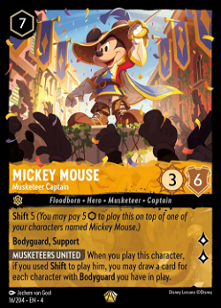 Mickey Mouse - Capitán Mosquetero