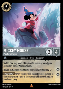 Mickey Mouse - Hechicero Juguetón
