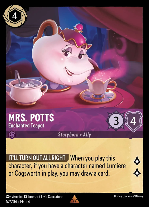 Mrs. Potts - Enchanted Teapot Full hd image