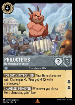 Philoctetes - No-Nonsense Instructor