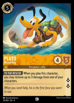 Pluto - Perro de Rescate