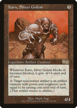 Karn, Silver Golem image