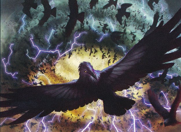 Crow Storm Crop image Wallpaper