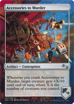 Accessories to Murder  Magic: the Gathering MTG Cards