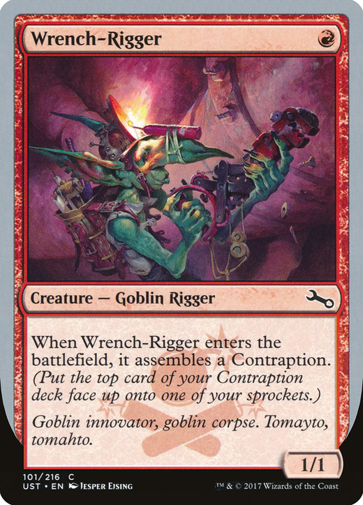 Wrench-Rigger | Magic: the Gathering MTG Cards
