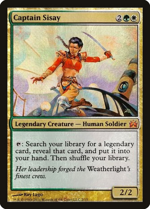 Captain Sisay Magic The Gathering Mtg Cards