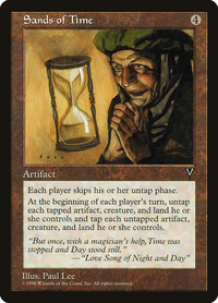 Combo Sands Of Time Lithoform Engine Magic The Gathering Mtg