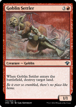 Goblin Settler
地精拓荒者