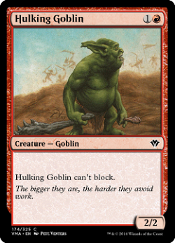 Grobschlächtiger Goblin