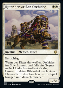 Ritter der weißen Orchidee