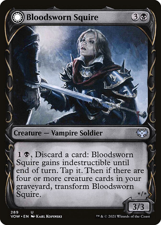 Bloodsworn Squire // Bloodsworn Knight image