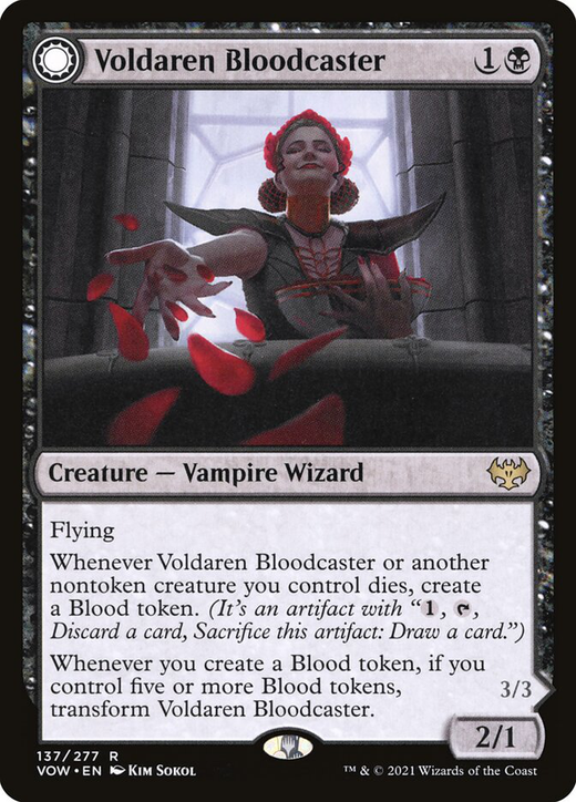 Voldaren Bloodcaster // Bloodbat Summoner image