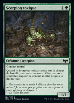 Scorpion toxique image