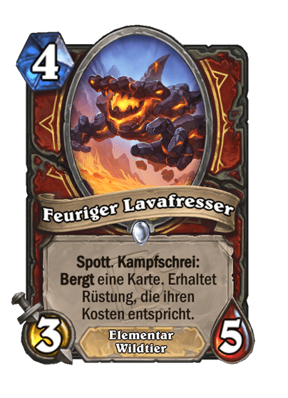 Feuriger Lavafresser image