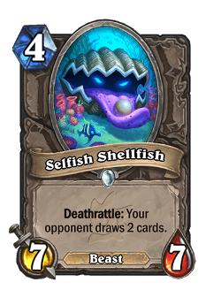 Selfish Shellfish