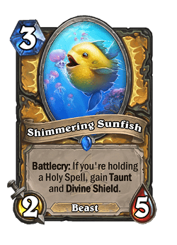 Shimmering Sunfish