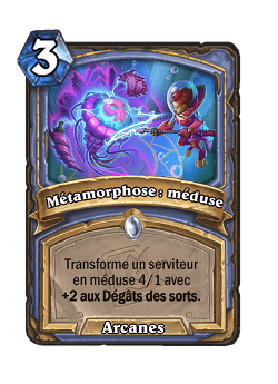 Métamorphose : méduse