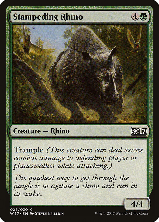 Stampeding Rhino Full hd image