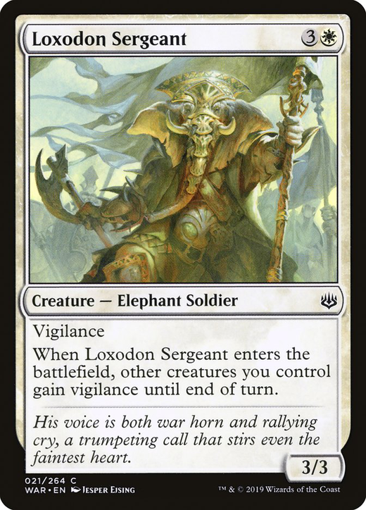 Loxodon Sergeant Full hd image