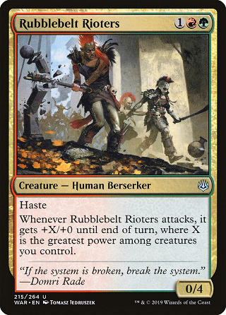 Rubblebelt Rioters image