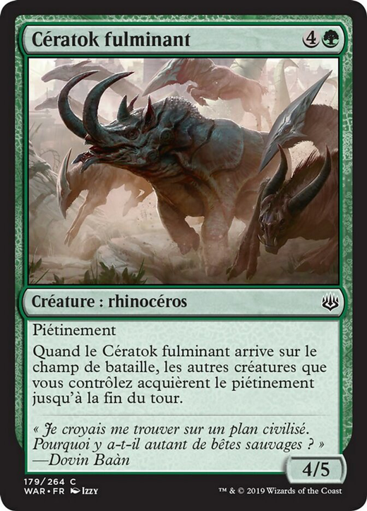 Thundering Ceratok Full hd image