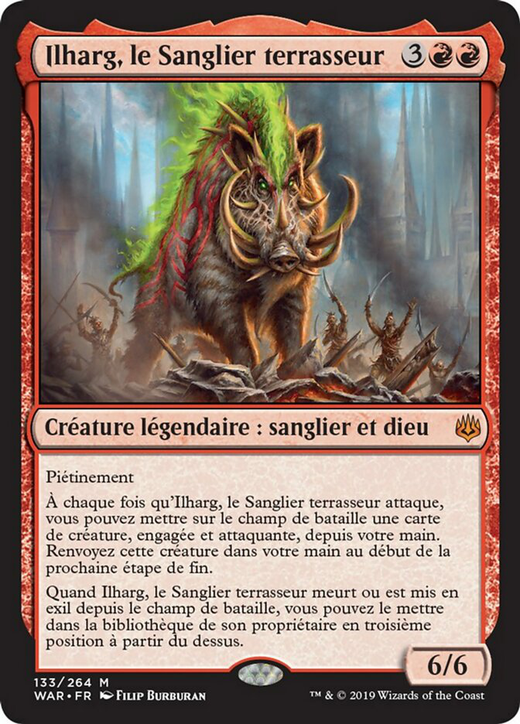 Ilharg, le Sanglier terrasseur image