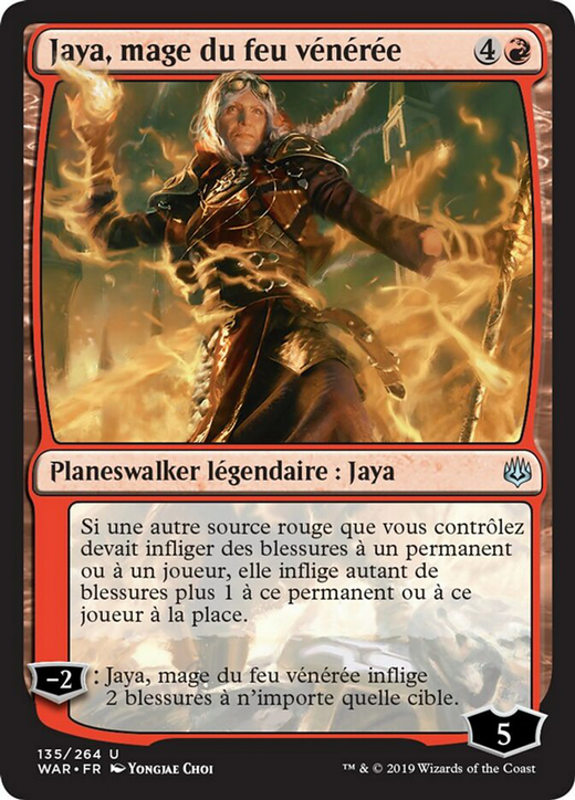 Jaya, mage du feu vénérée image