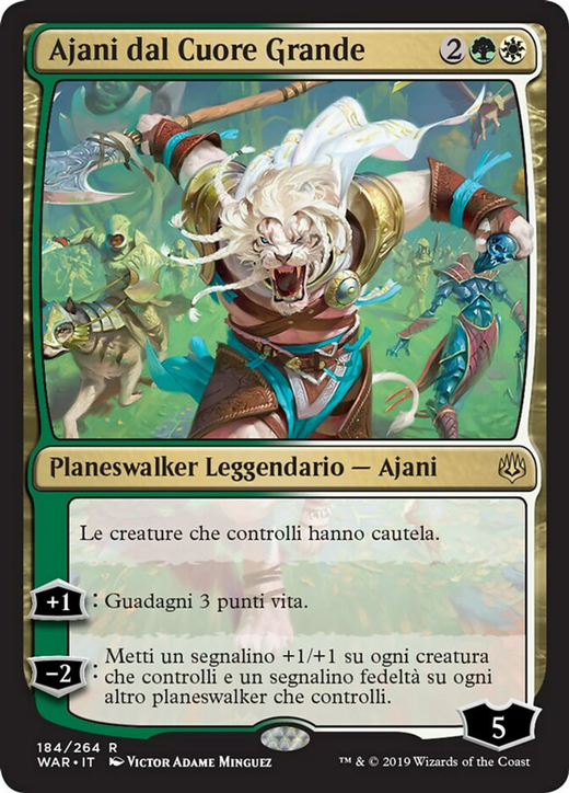 Ajani, the Greathearted Full hd image