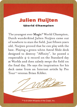 Julien Nuijten Bio Card image