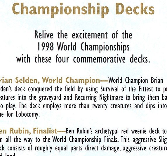1998 World Championships Ad Card Crop image Wallpaper