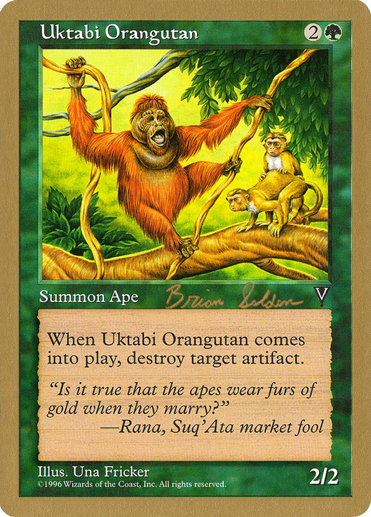 Orangután de Uktabi image