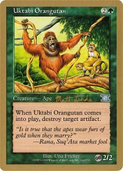 Уктабийский Орангутан